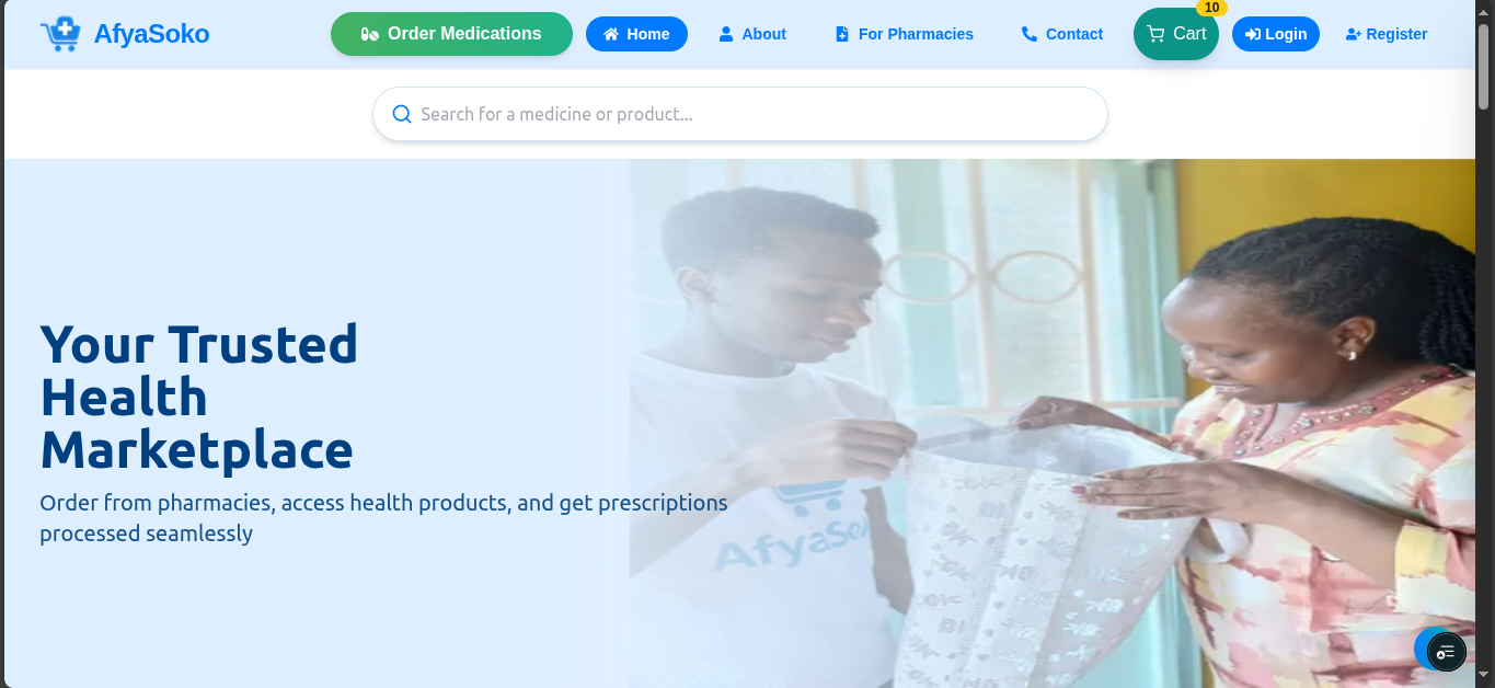 AfyaSoko Health Platform
